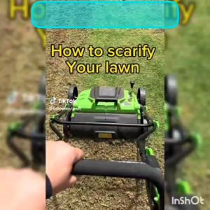 Scarifier เครื่องลอกหญ้าไฟ้า เครื่องขูดหญ้าไฟฟ้า เครื่องซอยหญ้าไฟฟ้า รถขูดหญ้าไฟฟ้า รถลอกหญ้าไฟฟ้า