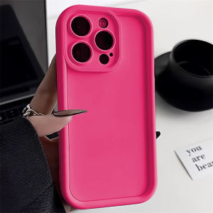 Candy Color Soft TPU Phone Case For iPhone 17 16 14 15 12 13 11 15 Pro Max Plus 7 8 SE XR XS Max Air Shockproof Silicone Cover