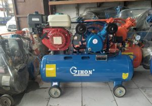 Kompresor  Angin GIHON 1/2PK angin+Dinamo 1/2HP listrik otomatis siap pakai
