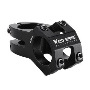 West Biking | Short Handlebar Stem for MTB/Road Bike 31.8/25.4mm Aluminum