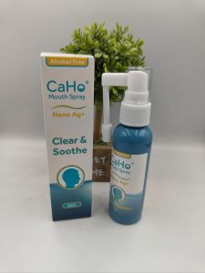 CaHo Mouth Spray Nano Ag+50ml EXP 02/29~ Clear & Soothe Alcohol Free