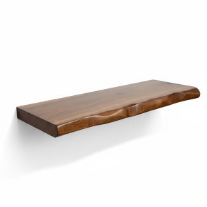 Retro Solid Wood Wall Shelf