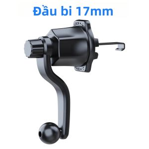 Giá Đỡ Điện Thoại Di Động GPS Đa Năng Gắn Khe Gió Ô Tô Đầu Bi 17mm Kẹp Chắc Chắn