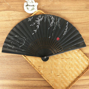 Floral Folding Fan Silk Hand Fans Chinese Style Bamboo Folding Fan for Dancing Party 9 Styles