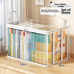 XUNHUAI | Large Capacity Waterproof Dustproof Book Storage Bag