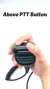 Baofeng Handheld PTT Microphone & Speaker Two-Way Radio for Walkie Talkie For BF888S UV5R Original Microphone