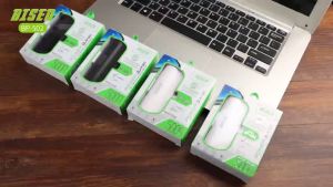 BISEN BP-502 5000mAh Mini Fast Charging Portable Power Bank w/ Built-In Cable & Phone Stand