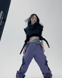 LOOKthatPEOPLE Paneled Trousers