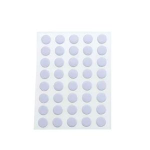 40pcs Per Strip Universal Mouse Skates Stickers 6.5mm 10mm Diameter PTFE Wear-Resistant Mouse Feet Pads Glide Feet Replacement