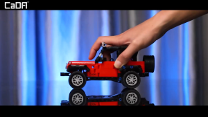 CaDA Adventure Off Road Pull back Vehicles Brick DIY 1:18 Scale Vehicles Set C52027W