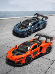 1:32 MCLUNE Serena Alloy Car Model Sound and Light Warrior Boy Toy Car Artificial Car Model Metal Ornaments