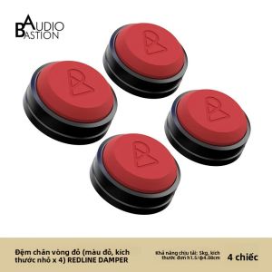 Bộ Chân Cách Ly Loa Chống Rung AudioBastion Gồm 4 Chân Cải Thiện Chất Lượng Âm Thanh Hi-Fi Chân Đế Khuếch Đại Loa Siêu Trầm