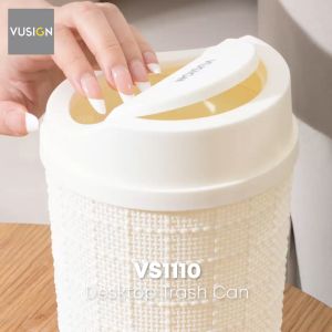 Vusign Trash Can / Tempat Sampah / Tong Sampah Mini Dengan Tutup Swing VS1110