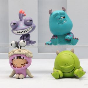 Monsters University Q Version Sleeping James P. Sullivan Action Figure Michael Randall Boggs Model Toys Kids Christmas Gift