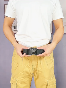 MATTEO เข็มขัดผู้ชาย ปลดเร็ว GEN-X ปลดสะดวกและรวดเร็ว เบา แข็งแรงทนทาน สายปรับได้ สามารถปลดได้ง่ายและรวดเร็ว No.3618