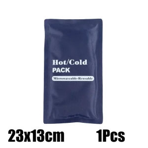 Sports Reusable Ice Pack for Athletes Hot Cold Therapy Gel Pack for Knee Ankle Elbow Muscle Pain Relief Swelling Strains
