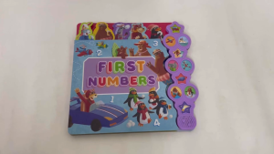 First Numbers Sound Book For Preschool Kids With Animals Objects Vehicles & More
