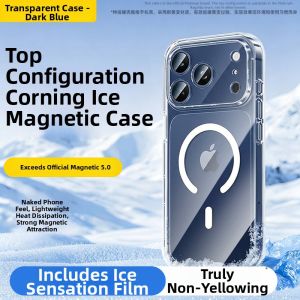 Lisen | Magnetic Cooling Thin Protective Cover Universal Fit for iPhone Models PC