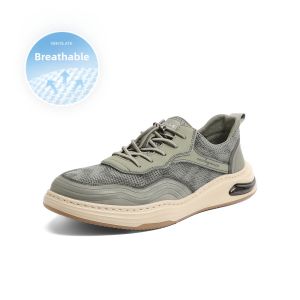 Belle | Breathable Mesh Casual Slip-on Mens Shoes Thick Sole