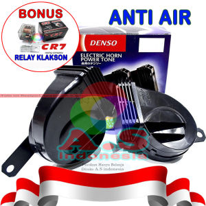 BONUS RELAY CR7.! KLAKSON DENSO KEONG TRUMPET WATERPROOF Universal Motor Mobil 12V