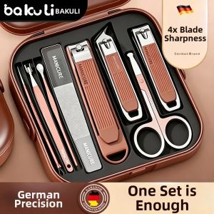 BAKULI | Splash Guard Portable Nail Clippers Set