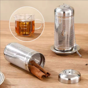 YESPERY Tea Infuser Extra Fine Mesh Tea Strainers for Loose Tea Stainless Steel Tea Strainer with Extended Chain Hook
