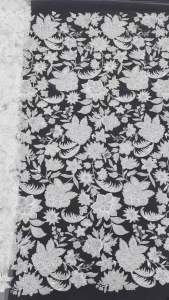 African Lace Fabric 2026 Handmade Beaded Lace Fabric France Sequins Nigerian Embroidery Bridal Mesh Lace Fabric For Sewing