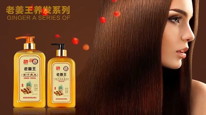 【Buy 1 Take 1】100% Original 500ml Ginger Hair Shampoo And Conditioner ...