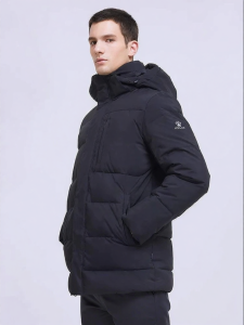 Kelme | Winter Warm Mens Long Thick Down Jacket For Football Training