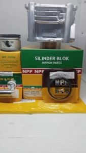 Blok Seher Plus Piston Kit Set Mio Sporty Mio Smile Mio Soul Fino Karbu Nouvo 5LW NPP