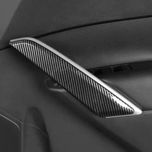 For Toyota Corolla Cross XG10 2021 2022 2023 2024 2025 Hybrid ABS Car Front Door Side Inner Armrest Trim Cover Strip Stickers