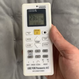 Điều khiển điều hòa Panasonic Hàng Zin remote máy lạnh Panasonic Nanoe-Tặng kèm pin-T&U Remote