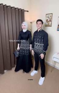 CAMELIA DRESS TENUN -Baju Kondangan Tenun