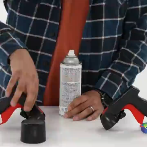 Paint Spray Gun Aerosol Can Trigger Adapter Portable Handheld Gun Adjustable Spray Pattern Easy Grip Smooth Trigger for Car Painting & DIY Coating