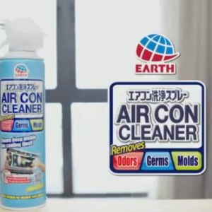Earth Aircond Self Cleaner Floral Fragrance Spray To Remove Odors Mold & Germ Pencuci Aircond Rumah 420ml
