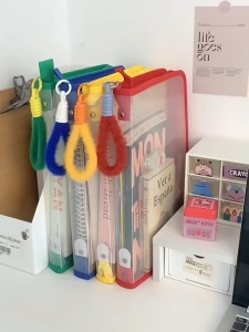 Túi Đựng Tài Liệu A4 Lưới Trong Suốt Có Quai – Chống Thấm Bền Đẹp Tiện Lợi Cho Học Sinh Văn Phòng