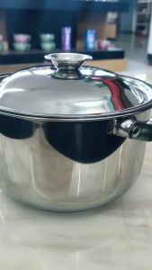 RRS หม้อ หม้อหูหิ้ว หม้อสแตนเลส 17 ซม. - เครื่องครัว