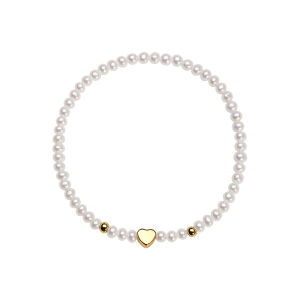 Silver Xiaomi Pearl Bracelet 3-4mm