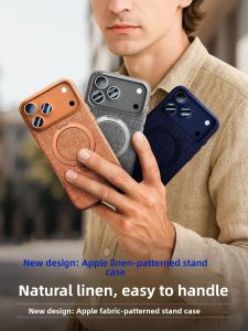LINGKEN | Anti-Shock 360° Rotating Stand Full-Cover iPhone 17/16 Pro Max Case