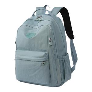 New Oxford Cloth Womens Backpack Large Capacity Travel Bag Short Trip Computer Bag Sweet College Style Soft Handle Zipper Closure