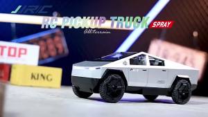 WLtoys | Xe Điều Khiển Từ Xa JJRC Dành Cho Trẻ Em Mô Hình Xe Bán Tải Kim Loại Thu Nhỏ Quà Sinh Nhật Cho Bé Trai Sử Dụng Pin Lithium Kiểu Dáng Cybertruck