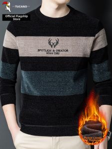 TUCANO | Warm Thick Fleece Sherpa Sweater Round Neck