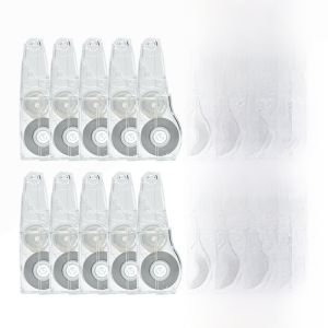 plus Pleerui Transparent Correction Tape Cartridge Replacement Core WH615 Universal Correction Tape Refillable Core