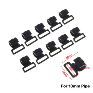 10Pc 9/10/12/13/16/17/19/22/25mm Outdoor Camping Tent Accessories Lanyard Snap Clip Tent Hooks Camping Caravan Awning Tent【SMQ】