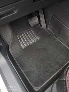 Non-Slip Velvet Car Floor Mats Water Absorption Protective Mat Universal Automotive Carpet Foot Pads Fire Retardant