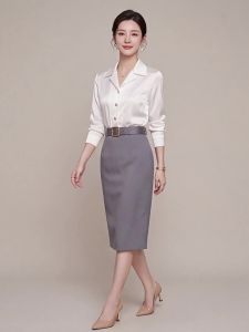 QFN | Elegant Luxury Petite Girl Style Womens Career Suit