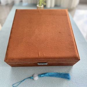 Hộp Đựng Trang Sức Mới Cỡ Lớn Tinh Tế Hộp Đựng Vòng Tay Dây Chuyền Nhẫn Trang Sức Cổ Điển Thời Trang Phụ Kiện Thời Trang Hộp Đựng Trang Sức