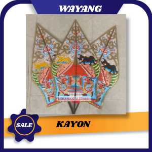 GUNUNGAN / KAYON WAYANG GUNUNG TOKOH WAYANG KULIT MAINAN WAYANG KULIT WAYANG BAHAN KERTAS KARTON