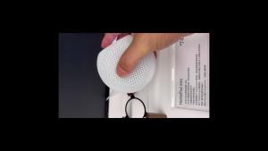 Wooden Tripod Stand for Homepod MiniTripod Holder with Metal Frame Safe Stable Mount with Black Silicone pad for Apple HomePodHome pod (only stand) (Wooden Stand)