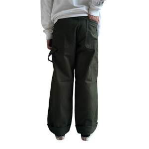 YS- Carpenter Pants Celana Carpenter Losse Fit Chino Hijau Army / hijau Tua Trend Fomo Korea Style kaWork Pants